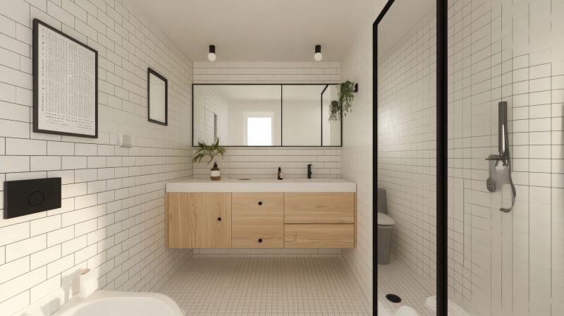 Renovated Bathroom with Floating Fixtures